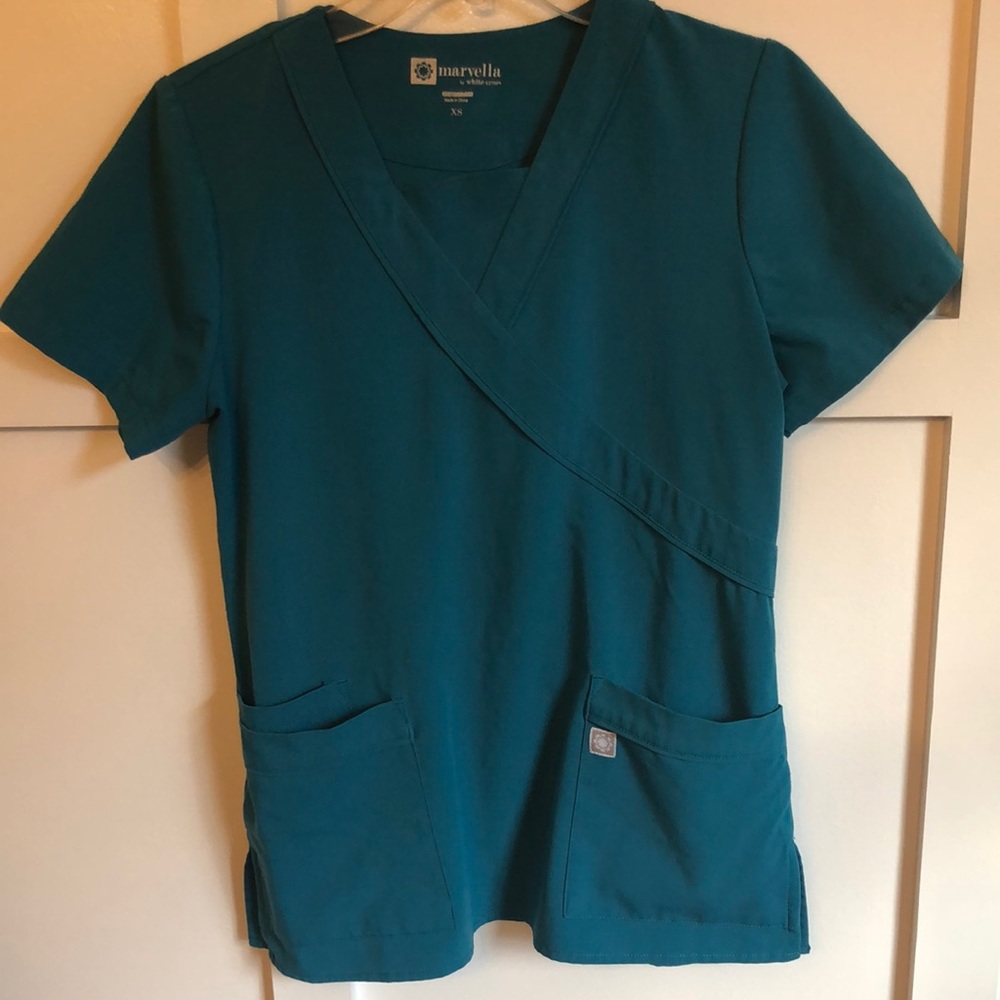 Scrub Set, Marvella by White Cross size Extra Small Top, Small Pants